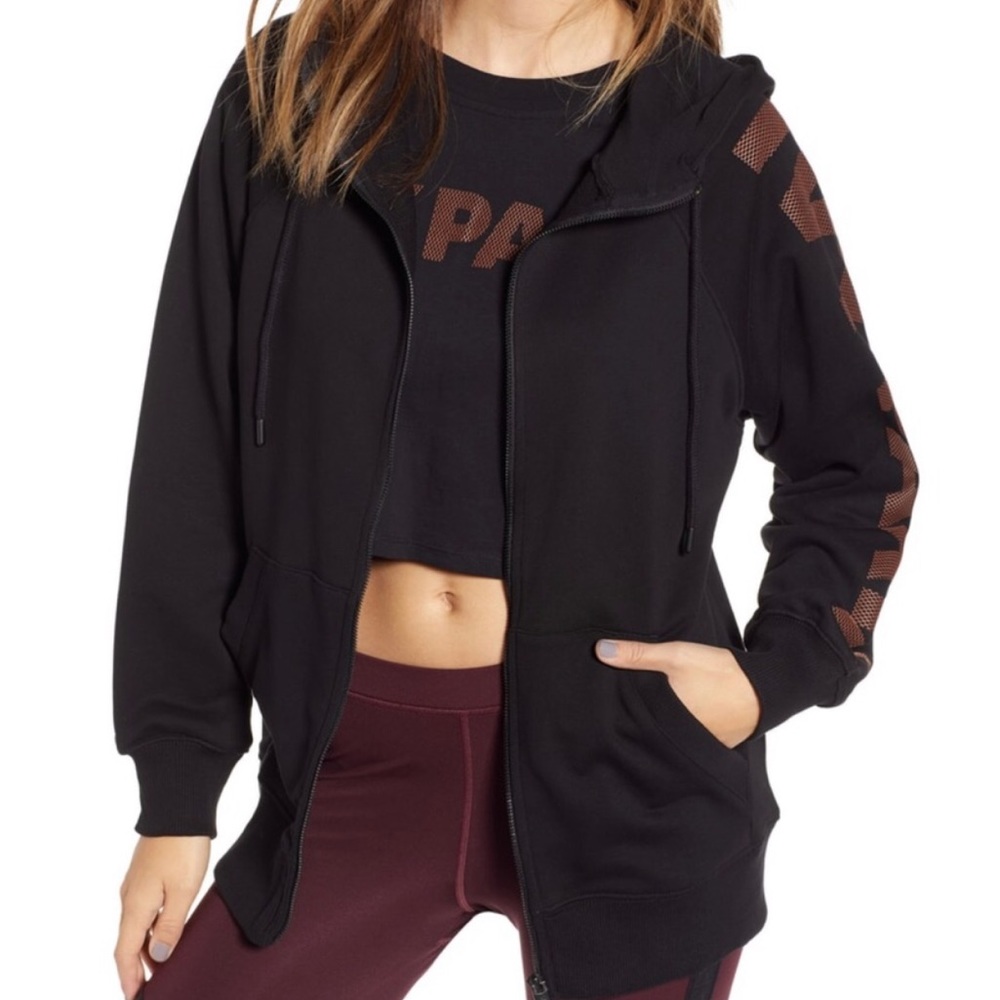 IVY PARK by Beyoncé black zip up hoodie